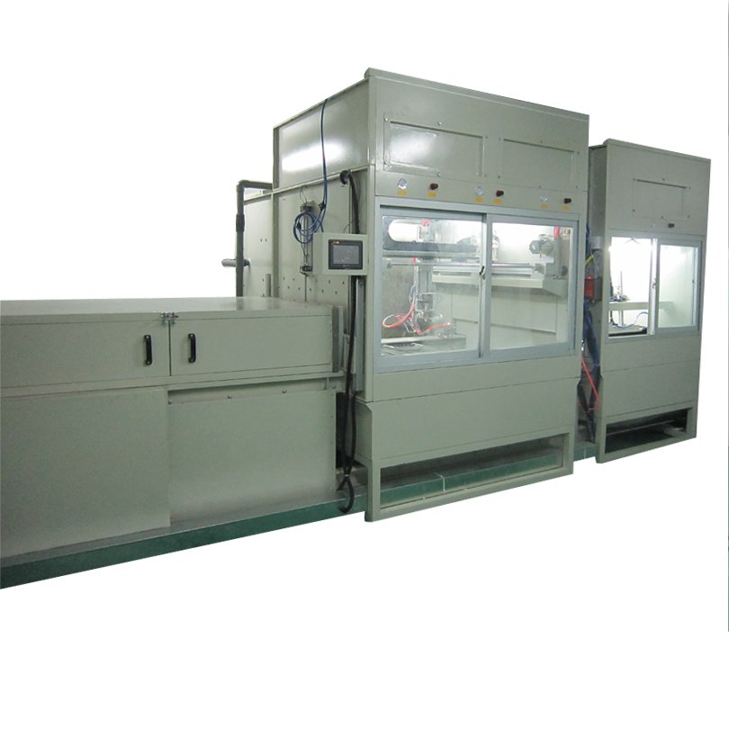 Silicone Button Spray Application Automation Spray Painting Production Line